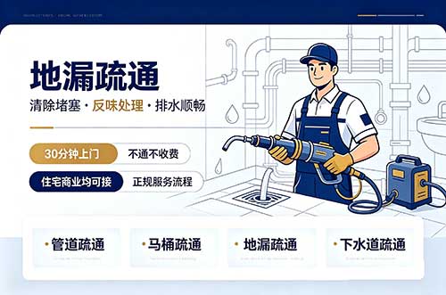 宜宾地漏疏通